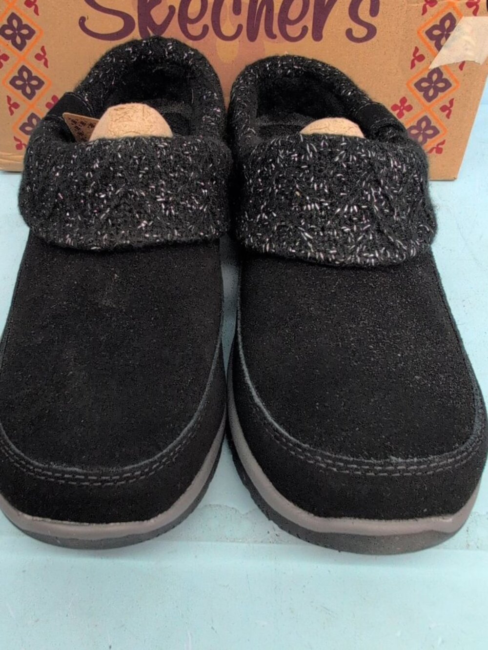 Skechers Easy Going Full Bloom Women's Clogs US 9 Black - Picture 5 of 12